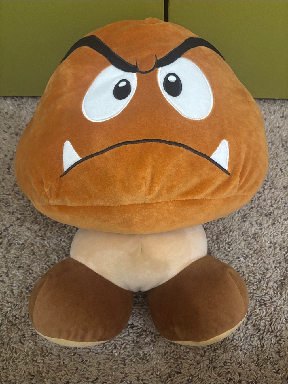 Club Mocchi-Mocchi Super Mario Goomba 15” by Tomy